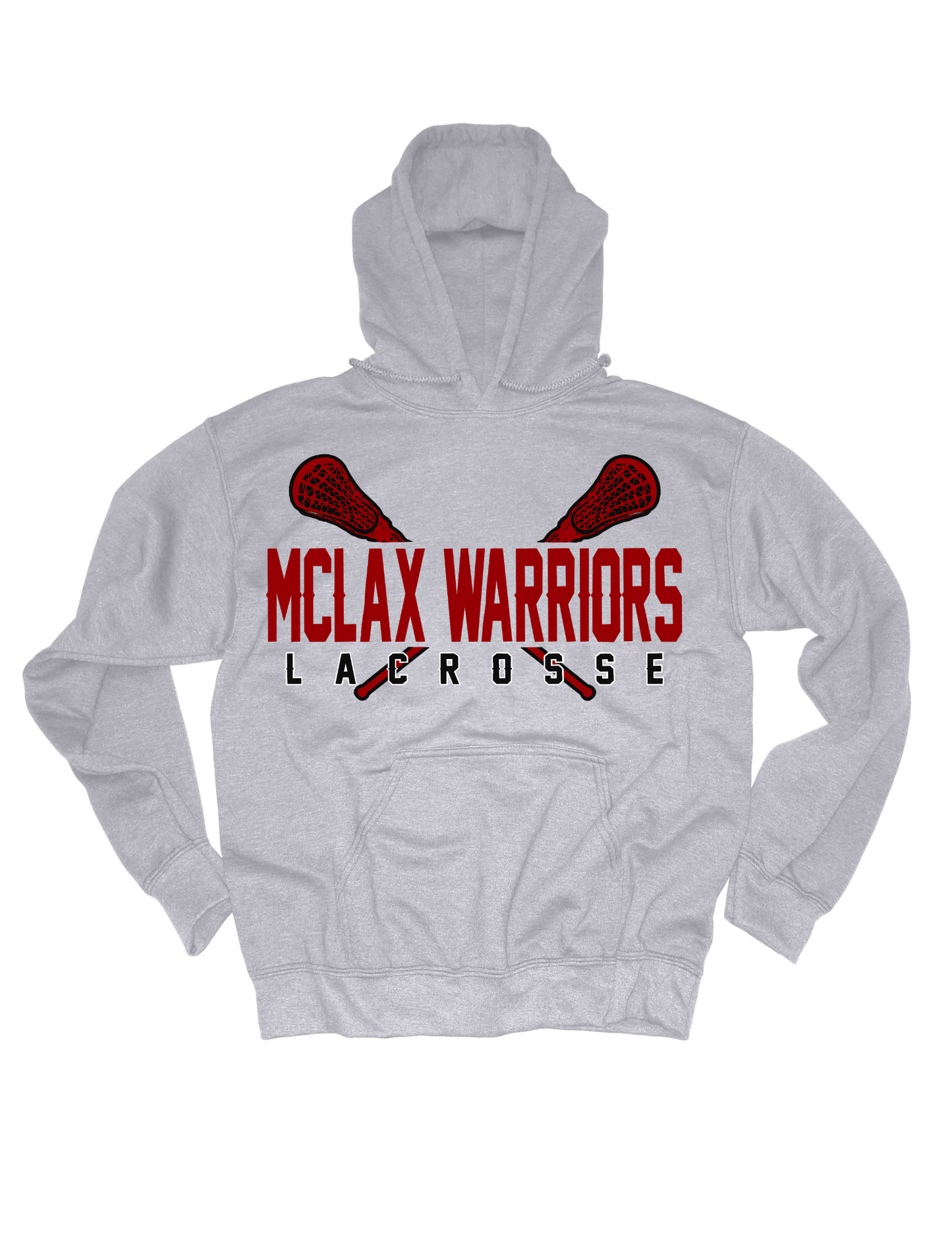 MCLAX Grey Hoodie