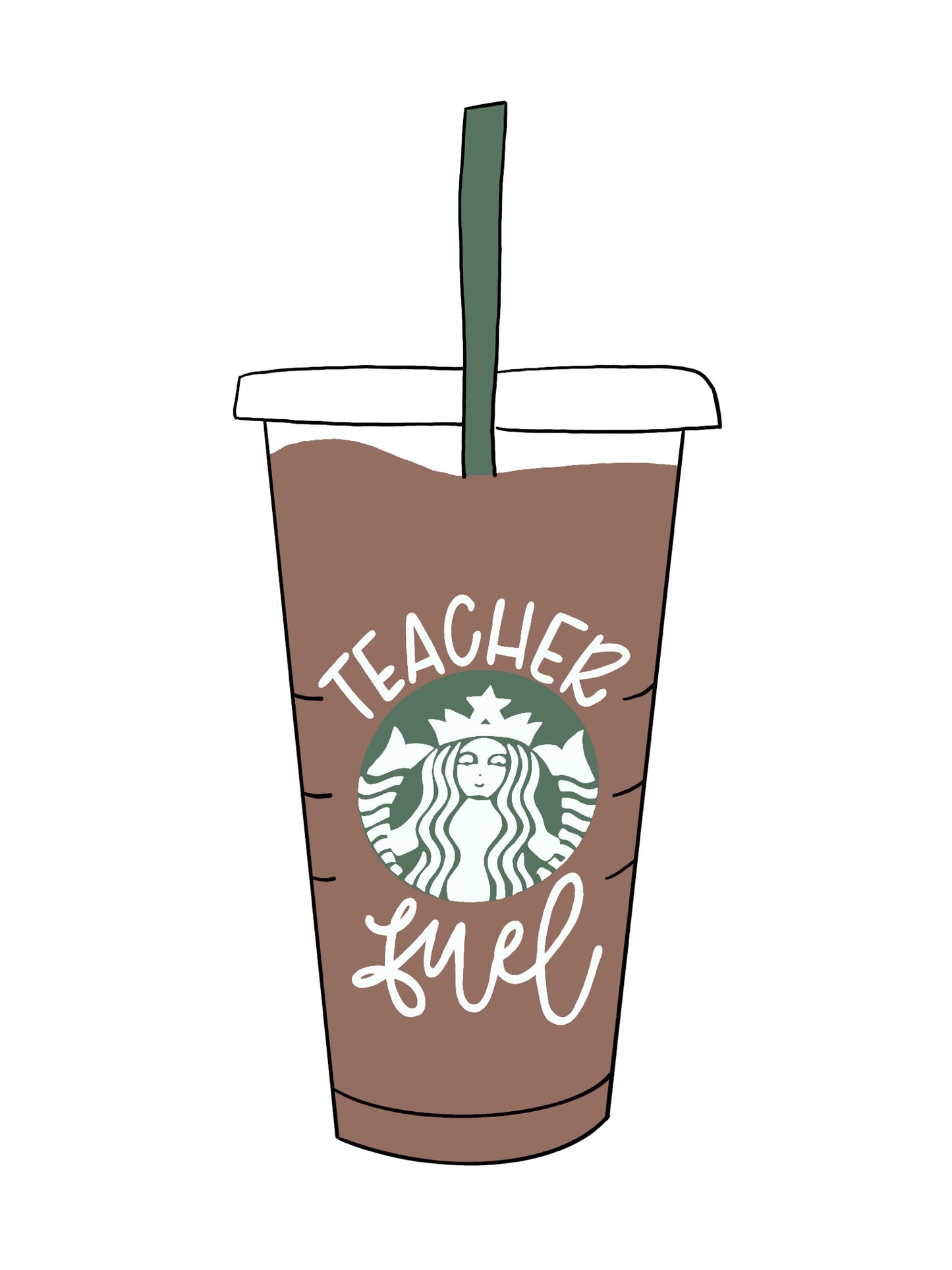 Teacher Fuel Sticker