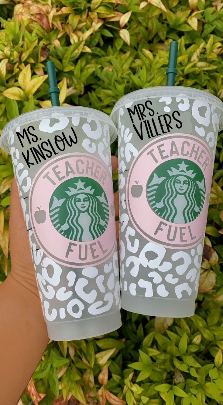 Starbucks Teacher Fuel Cup