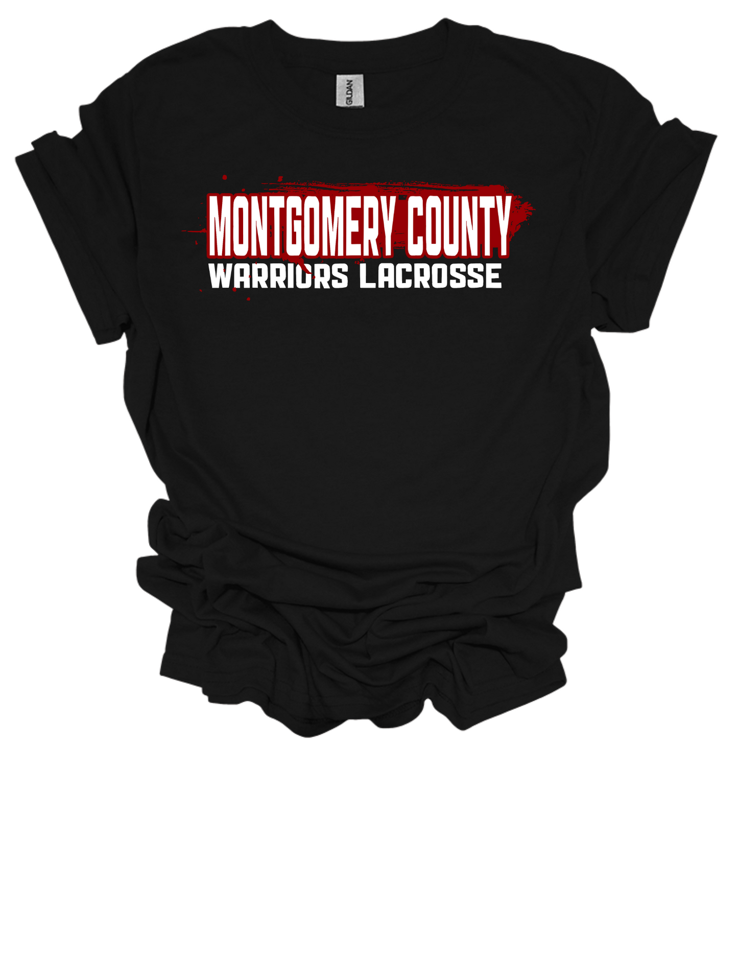 MCLAX Black Short Sleeve Tee