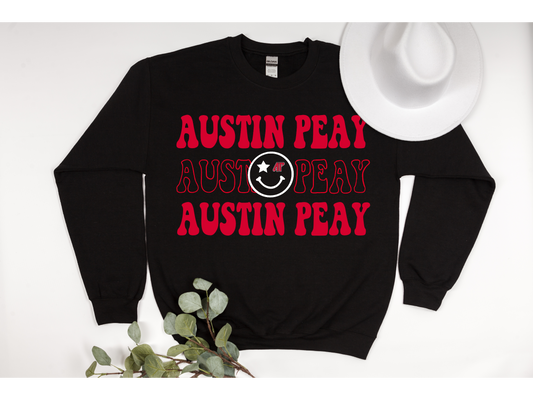Austin Peay Smiley Face