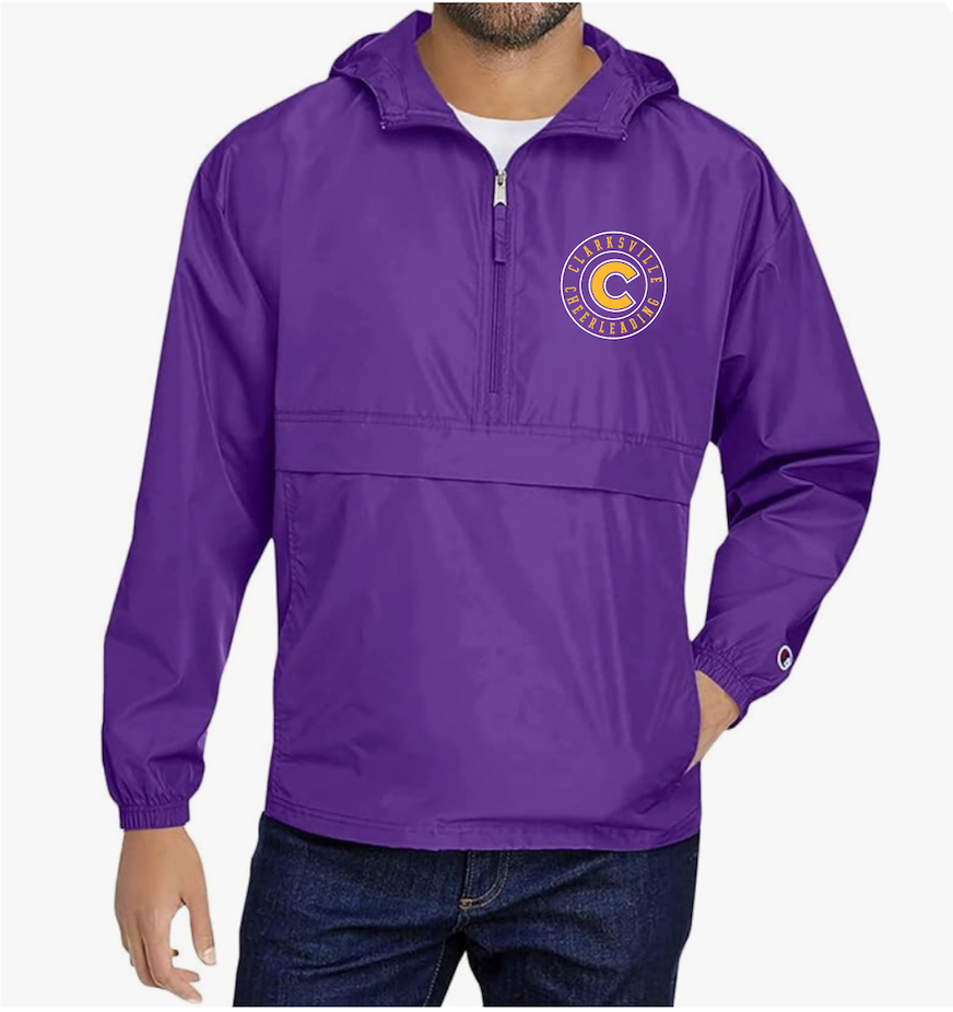 Clarksville Cheerleading Purple Rain Jacket