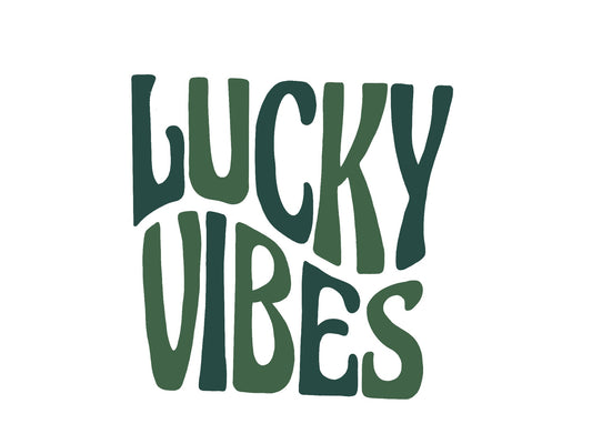 Lucky Vibes Sticker