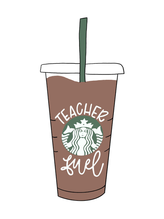Teacher Fuel Sticker