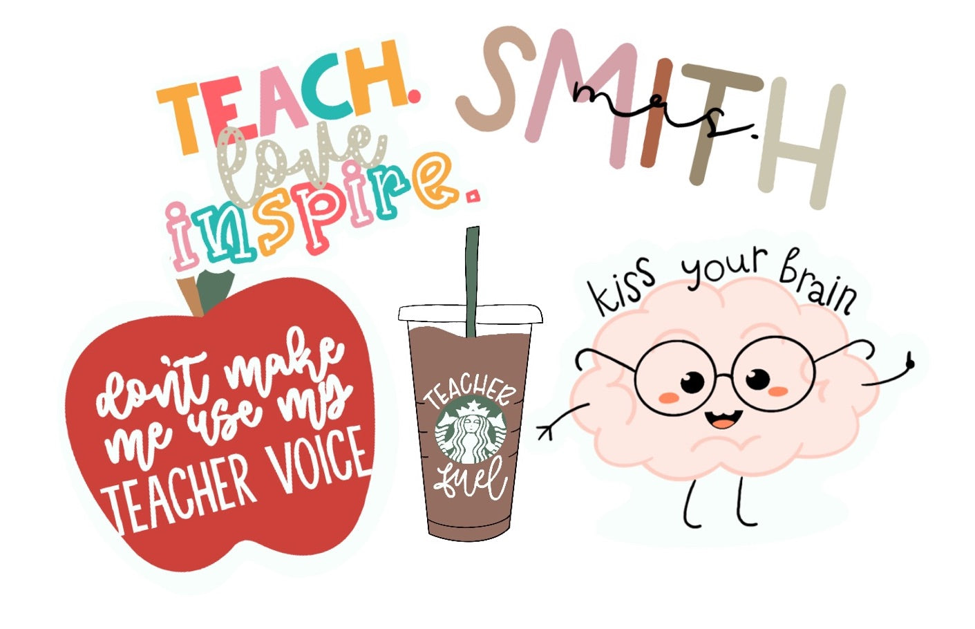 Teacher Sticker Pack